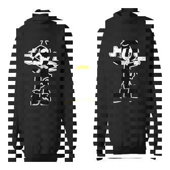 Bendy Little Devil Darlin Vintage Cartoon Sweatshirt - Seseable