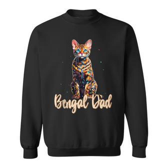 Bengal Katzen-Papa Cat Dad Daddy Father Haustiere Familie Sweatshirt - Geschenkecke