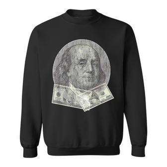Benjamin Franklin 100 Dollar Bill T Hundred Dollars Sweatshirt - Monsterry CA