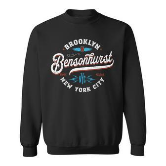 Bensonhurst Brooklyn New York Nyc Retro Vintage Graphic Sweatshirt - Monsterry CA