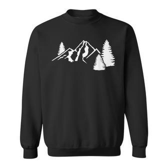 Berge Vintage Sweatshirt - Seseable