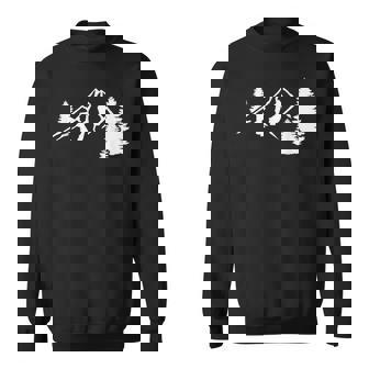 Berge Vintage Sweatshirt - Seseable