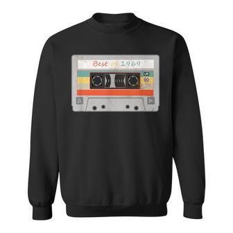 Best Of 1969 Retro Cassette Tape Vintage Sweatshirt - Monsterry