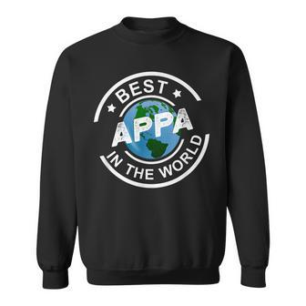 Best Appa In The World Korean Dad Father’S Day Sweatshirt - Monsterry