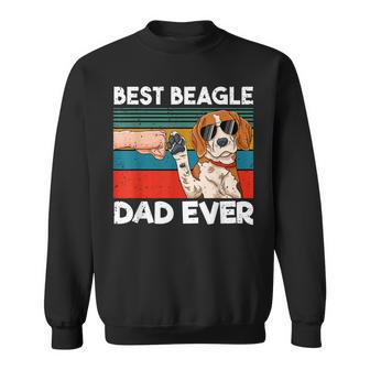 Best Beagle Dad Ever Best Beagle Dogs Dadintage Sweatshirt - Geschenkecke