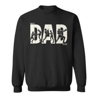 Best Boxing Dad Ever Boxer Fathers Day Boxing Sweatshirt - Thegiftio UK