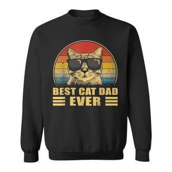 Best Cat Dad Ever Father's Day Father Cat Daddy For Men Sweatshirt - Seseable
