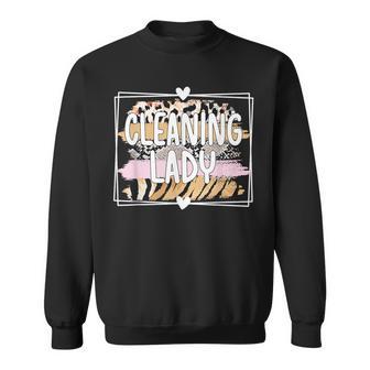 Best Cleaning Lady Cleaner Housekeeping Sweatshirt - Monsterry DE