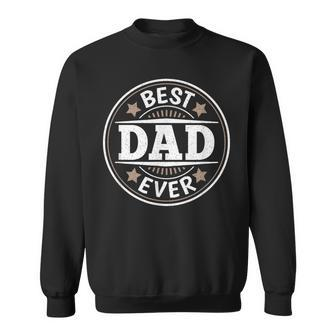 Best Dad Ever Vintage Father Daddy Fathers Day Sweatshirt - Thegiftio UK