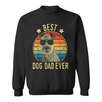 Best Dog Dad Ever Lakeland Terrier Father's Day Sweatshirt - Monsterry