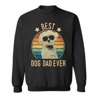 Best Dog Dad Ever Maltese Father's Day Sweatshirt | Mazezy CA