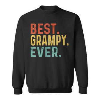 Best Grampy Ever Retro Vintage Unique For Grampy Sweatshirt - Monsterry AU