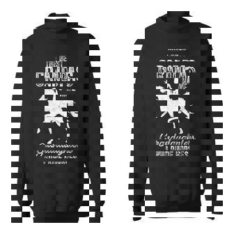 The Best Grandpas Have Granddaughters Who Ride Horses Lover Sweatshirt | Mazezy