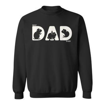 Best Guinea Pig Dad Ever Fathers Day Guinea Pig Sweatshirt - Monsterry DE