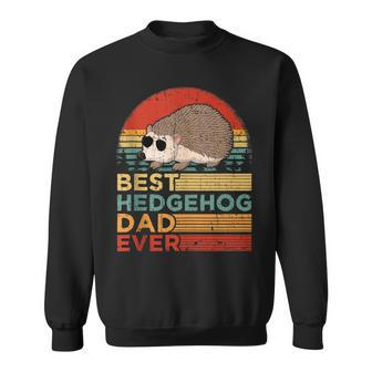 Best Hedgehog Dad Ever Vintage Hedgehog Father's Day Sweatshirt - Monsterry CA