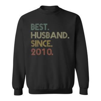 Best Husband Since 2010 Epic Couple 14Th Wedding Anniversary Sweatshirt - Monsterry CA