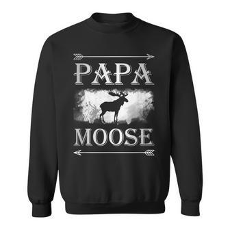 Best Husband Papa Moose Men Sweatshirt - Monsterry