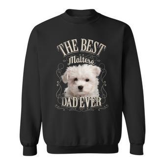 Best Maltese Dad All Maltese Dog intage Sweatshirt - Geschenkecke