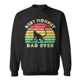 Best Monkey Dad Ever For Fathers Day Sweatshirt - Monsterry AU