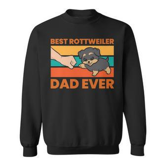 Best Rottweiler Dad Ever Rottweiler Owner Rottweiler Sweatshirt | Mazezy DE