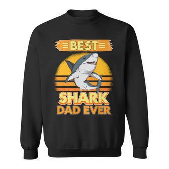 Best Shark Dad Ever Hai Papaatertag Haie Sweatshirt - Geschenkecke