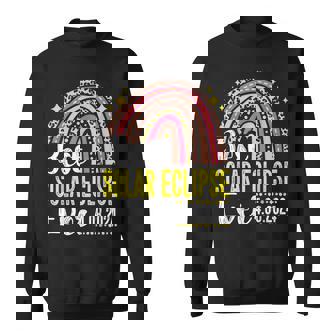 Best Solar Eclipse Ever April 8 2024 Total Solar Eclipse Sweatshirt - Thegiftio