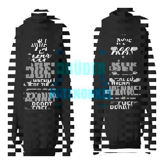 Besten Brüder Patenonkel Beförderben Schwangerschünen German Language Sweatshirt - Seseable