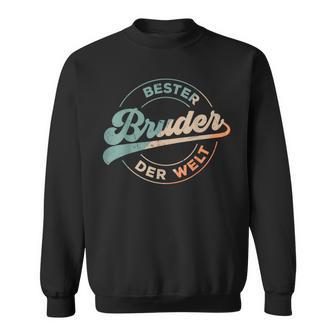 Bester Bruder Der Welt Retro Father's Day Brotherintage S Sweatshirt - Geschenkecke