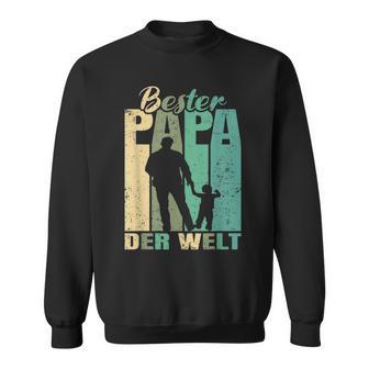 Bester Papa Der Welt 1 Child Husband Papa Sweatshirt - Geschenkecke