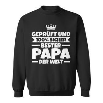 With Bester Papa Der Welt Sweatshirt - Geschenkecke