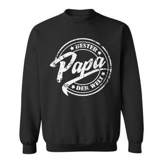 Bester Papa Der Welt Father's Dayintage Sweatshirt - Geschenkecke