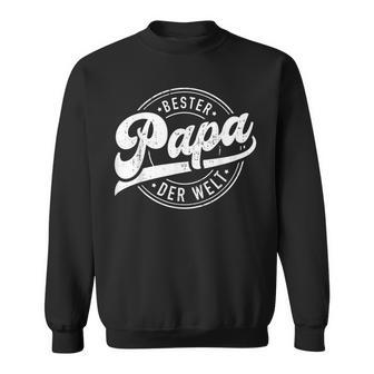 Bester Papa Der Welt Fürater Zumatertag Oder Geburtstag Sweatshirt - Geschenkecke