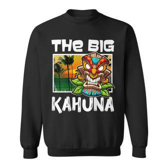 The Big Kahuna Tiki Bar Retro Vibes Aloha Hawaii Sweatshirt - Monsterry