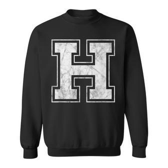 Big Letter H Sweatshirt - Thegiftio UK