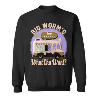 Big Worms Ice Cream Sweatshirt - Monsterry AU