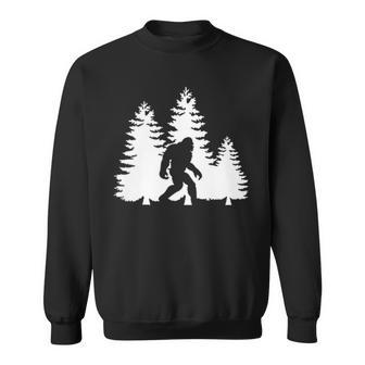Bigfoot Forest Sasquatch Women Sweatshirt - Monsterry