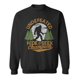 Bigfoot Hide And Seek Champion Sasquatch Stuff Men Sweatshirt - Thegiftio UK