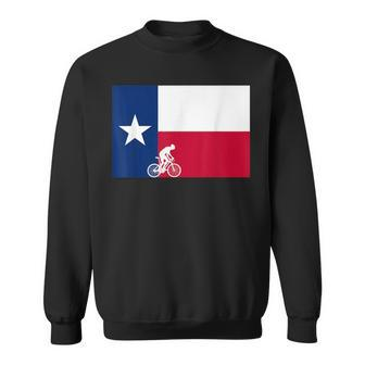 Bike Texas Pride Cycling State Biker Sweatshirt - Monsterry DE