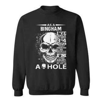 Bingham Definition Personalized Custom Name Loving Kind Sweatshirt - Monsterry AU