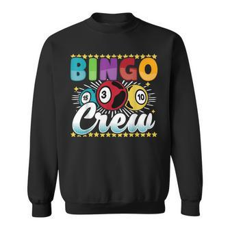 Bingo Player Gambling Bingo Crew Sweatshirt - Monsterry