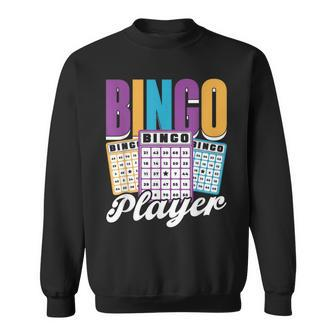 Bingo Spieler Humor Liebhaber Spiel Bingo Sweatshirt - Seseable