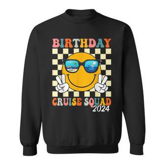 Birthday Cruise Squad 2024 Birthday Cruise Family Matching Sweatshirt - Seseable