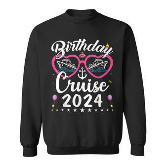 Birthday Cruise Squad 2024 Birthday Cruise Girls Squad Sweatshirt - Thegiftio