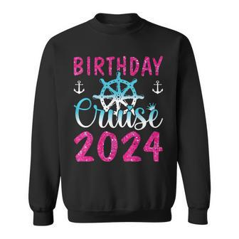 Birthday Cruise Squad Girls Birthday Cruise Squad 2024 Sweatshirt - Thegiftio UK