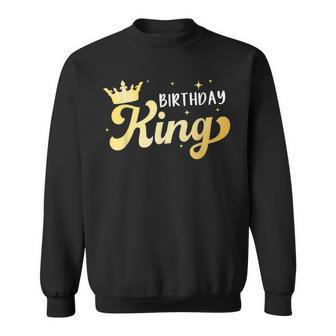 Birthday King For Boys And Matching Birthday Sweatshirt - Seseable