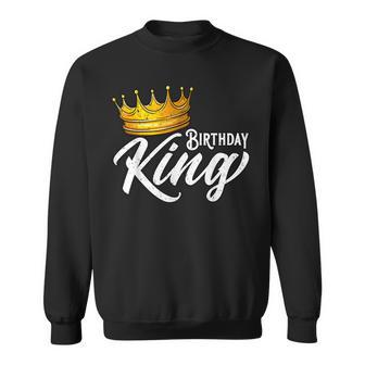 Birthday King Birthday Boys Birthday Sweatshirt - Seseable