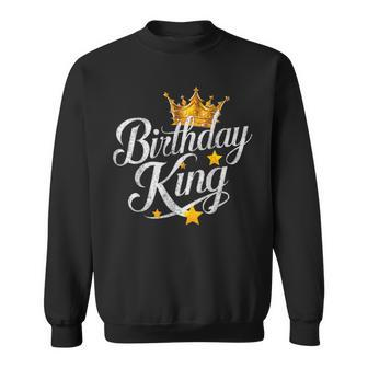 Birthday King Couples Matching Birthday Bday Sweatshirt | Mazezy UK
