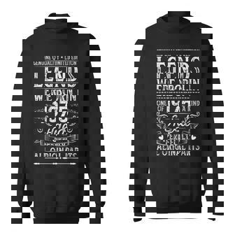Birthday Legends Were Born In 1975 Retro Original Parts Sweatshirt - Thegiftio UK