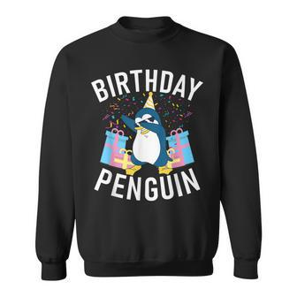 Birthday Penguin Birthday Sweatshirt - Seseable