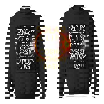 Birthday Solar Eclipse 2024 April Birthday Sweatshirt | Mazezy